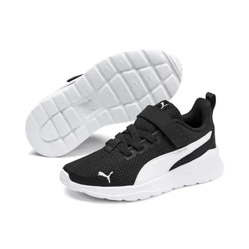 PUMA Anzarun Lite AC PS, Sneaker Unisex - Bambini e Ragazzi, Black White, 29 EU miniatura 2