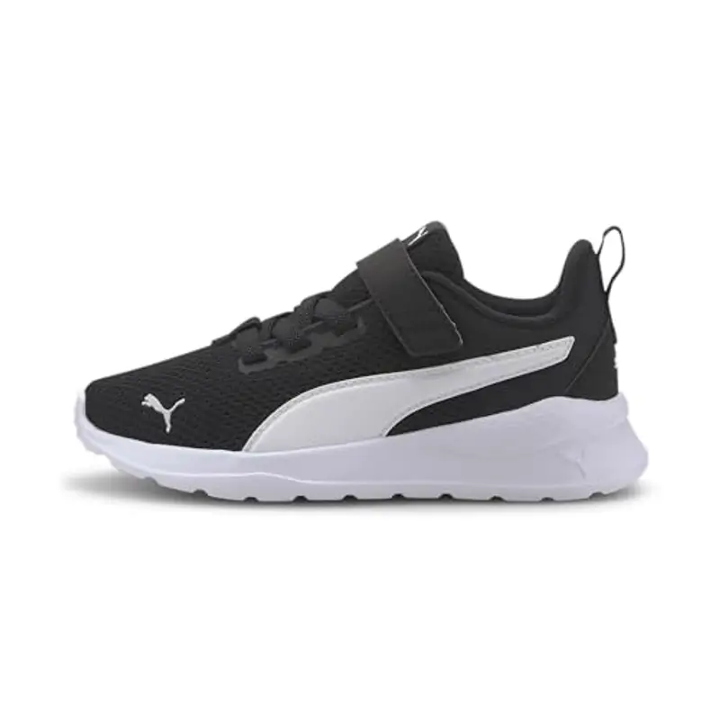 PUMA Anzarun Lite AC PS, Sneaker Unisex - Bambini e Ragazzi, Black White, 34 EU