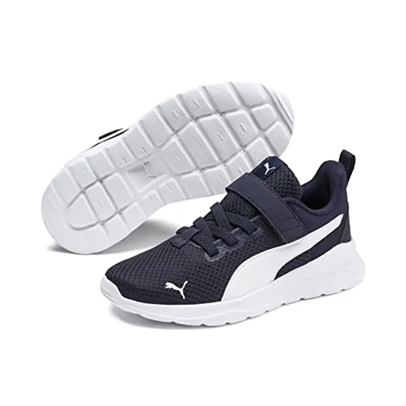 PUMA Anzarun Lite AC PS, Sneaker Unisex - Bambini e Ragazzi, Peacoat White, 35 EU miniatura 2
