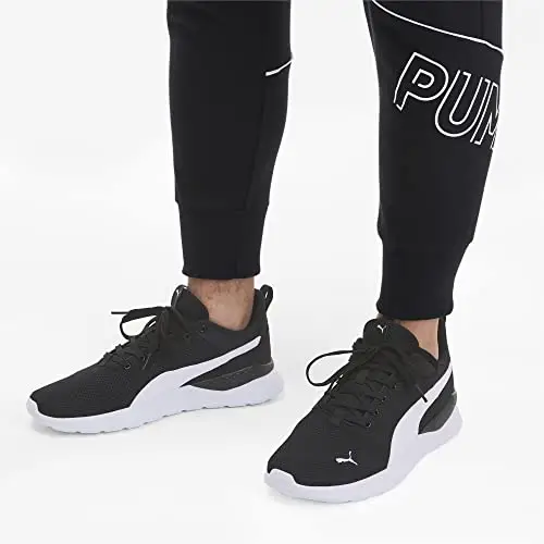 PUMA Anzarun Lite, Sneaker Unisex - Adulto, Puma Black Puma White, 37.5 EU miniatura 3