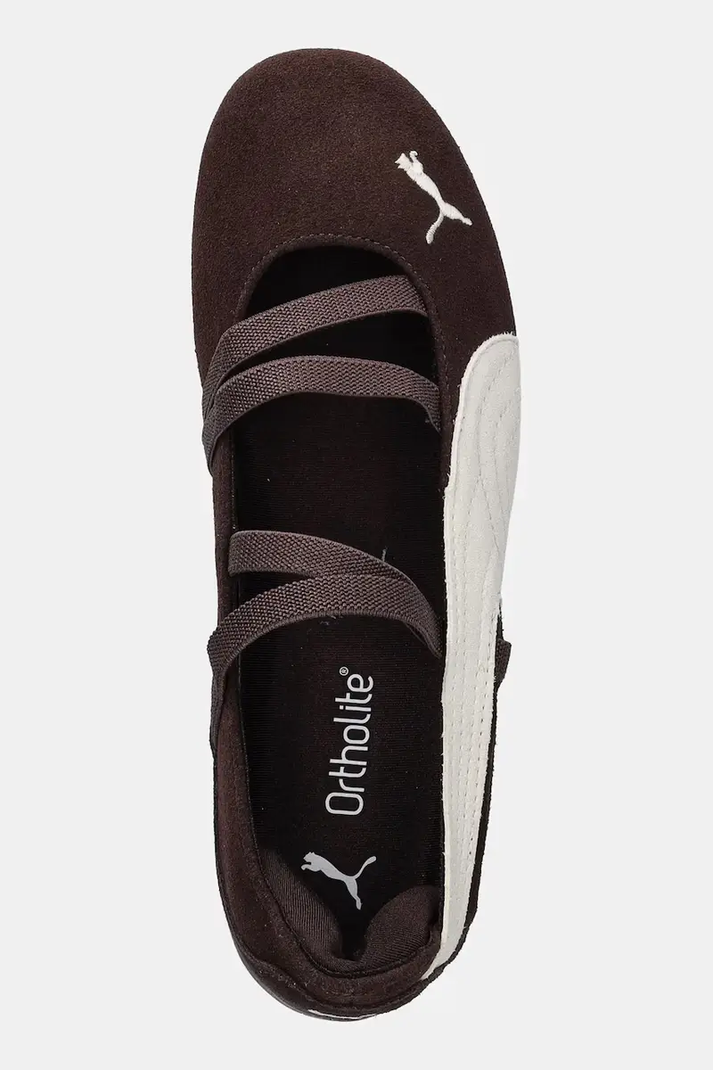 Puma Ballerine Marrone 3395565 miniatura 4