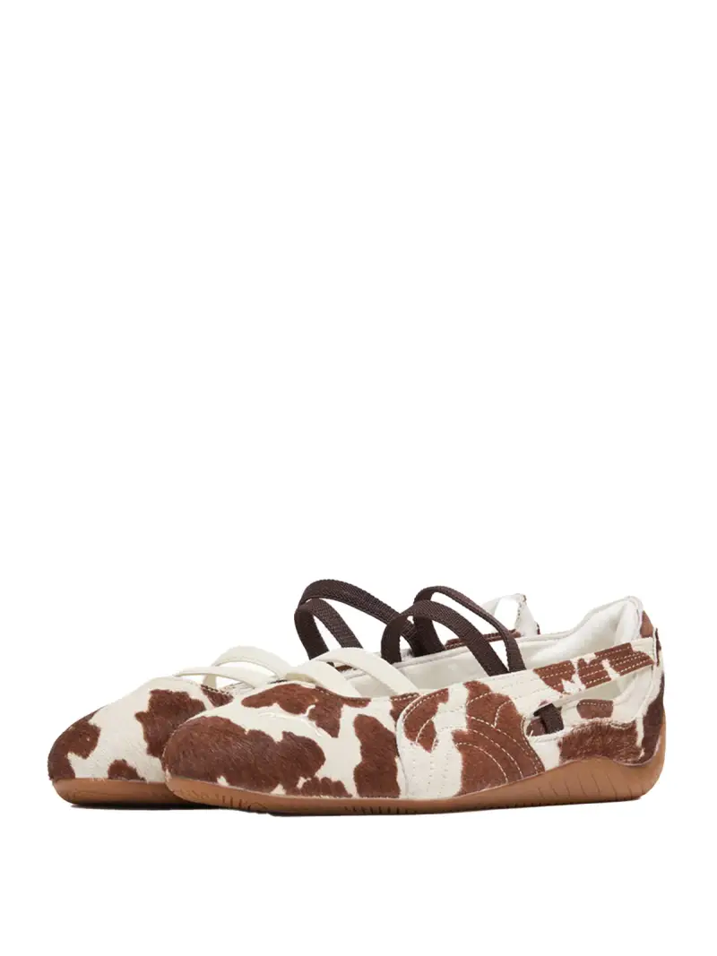 Puma Ballerine Marrone 4160278 miniatura 3