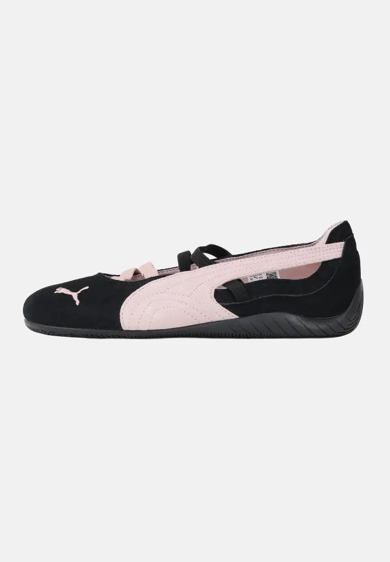 Ballerine Speedcat Ballet nere e rosa da donna