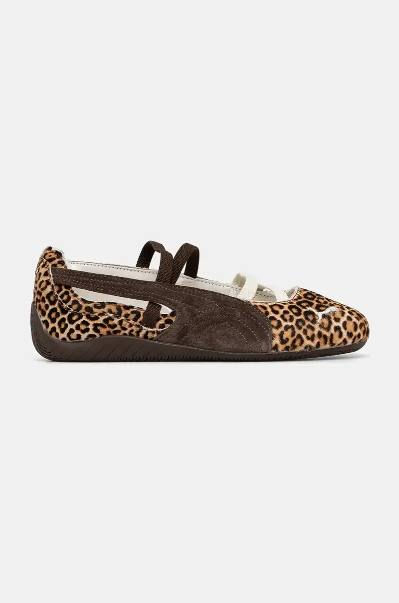 Puma Ballerine Marrone 4149275 miniatura 2
