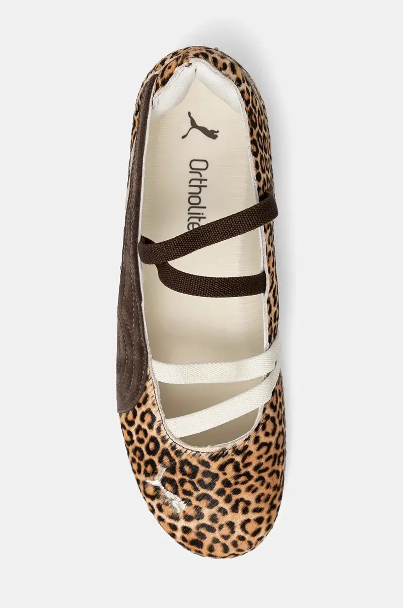 Puma Ballerine Marrone 4149275 miniatura 5