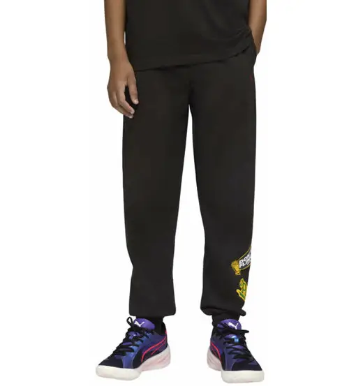 Basketball Hooperhot Jr - pantaloni fitness - bambino Black
