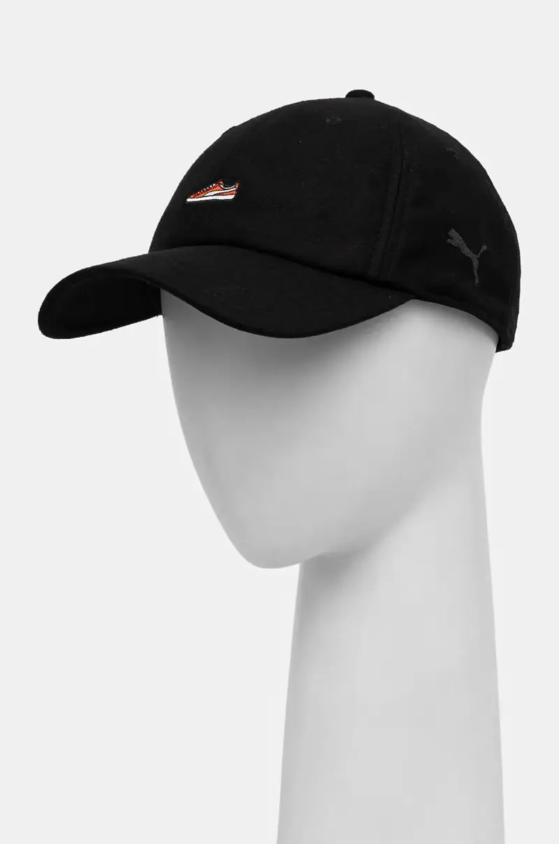 berretto da baseball Classics Graphic Dad Cap colore nero con applicazione 025490