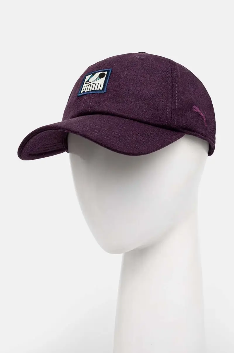 berretto da baseball Classics Graphic Dad Cap colore violetto con applicazione 025490