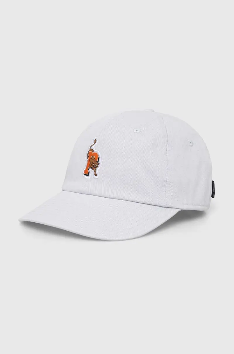 berretto da baseball in cotone colore nero 24605 Grigio