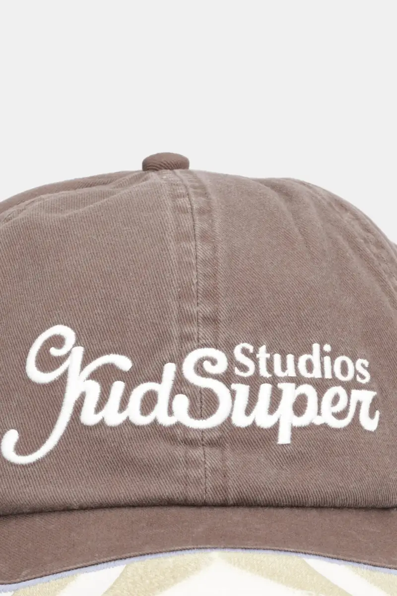 berretto da baseball in cotone PUMA x KIDSUPER colore marrone 26601 miniatura 2