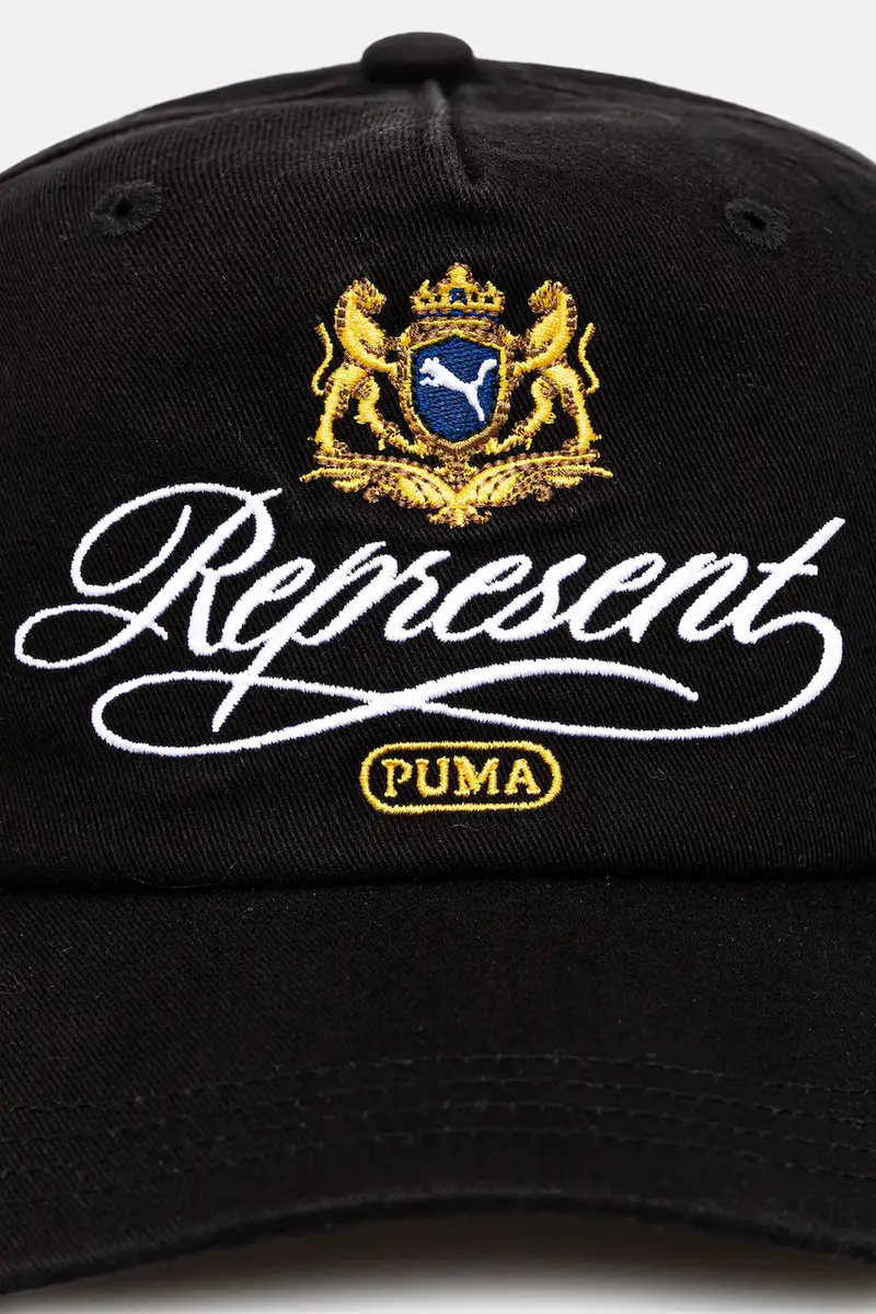 berretto da baseball in cotone PUMA x REPRESENT colore nero 26600 miniatura 2