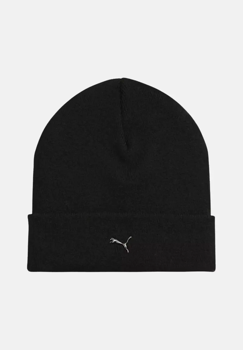 Berretto di lana Puma Metal Cat High Crown nero per uomo e donna
