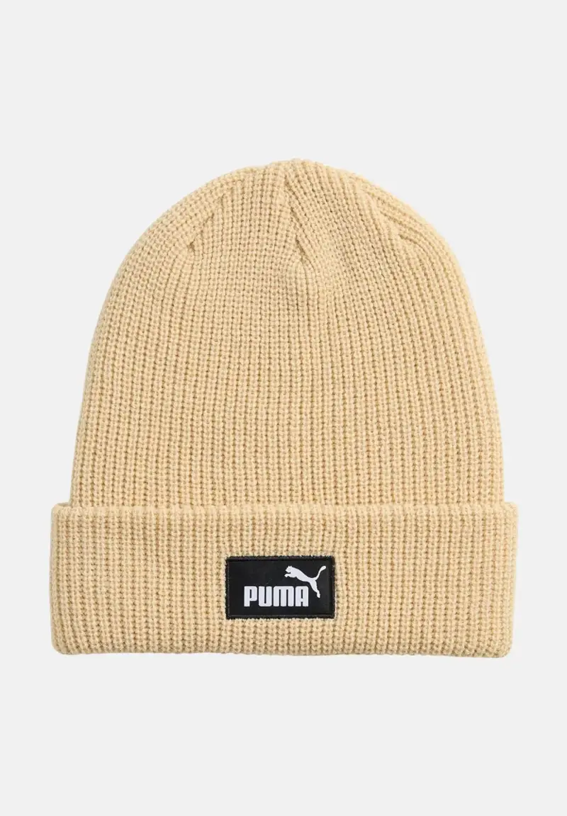 Berretto Puma Ess High Crown beige per uomo e donna