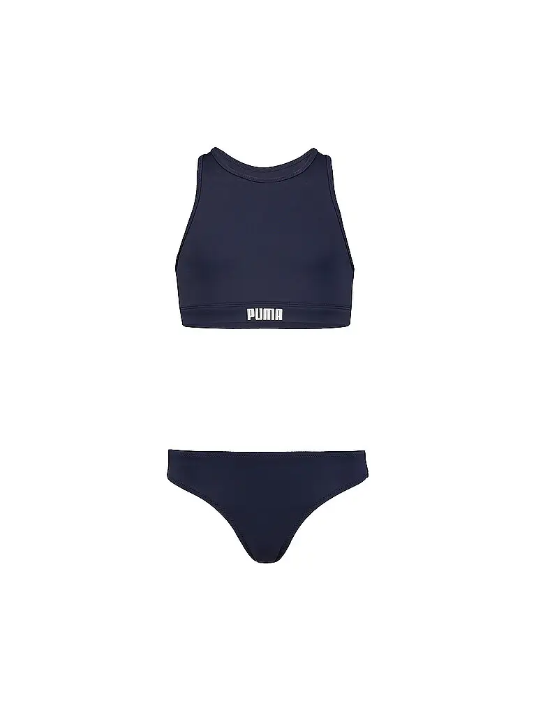 Bikini Racerback da ragazza blu | 116