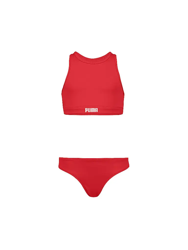 Bikini Racerback da ragazza rosso | 128