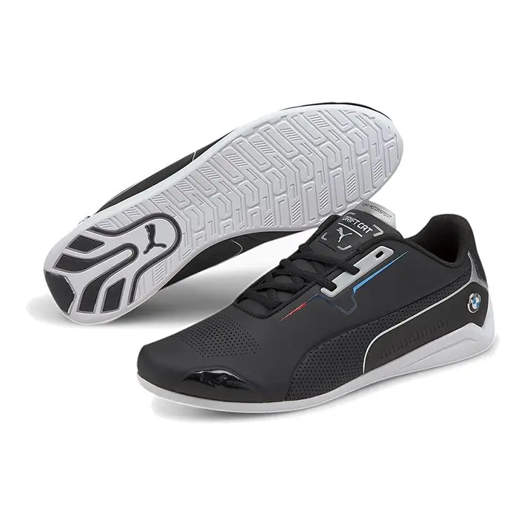 BMW Motorsport x Puma Drift Cat 8 Nero Sneakers Uomo 339934-03 42 miniatura 2