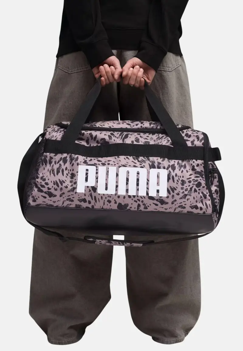 Borsone Challenger rosa e nero da donna miniatura 3