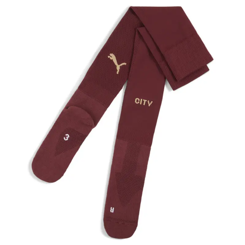 Calzini Manchester City a tinta unita da uomo PUMA Dark Jasper Red | Puma Rosso