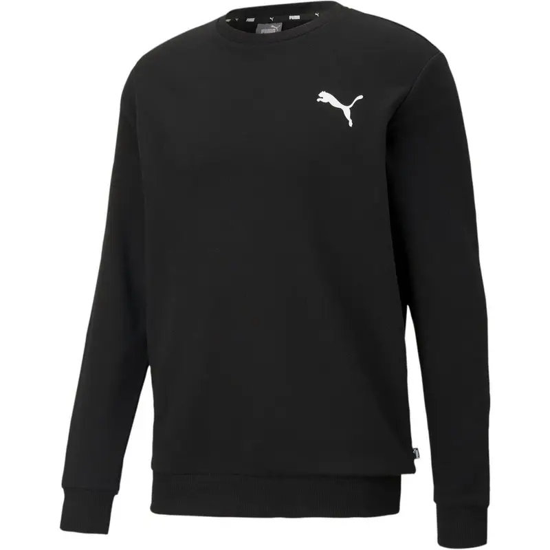 Camicetta Puma Ess Logo Crew. Nero. Uomini | Puma