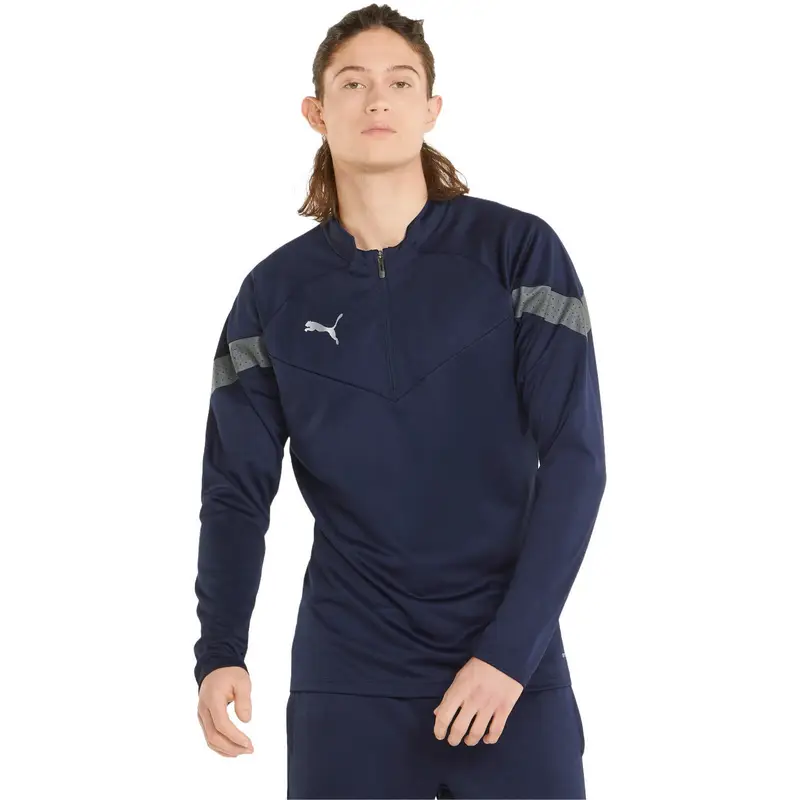 Camicetta Puma Teamfinal Training 14 Zip. Blu. Uomini | Puma