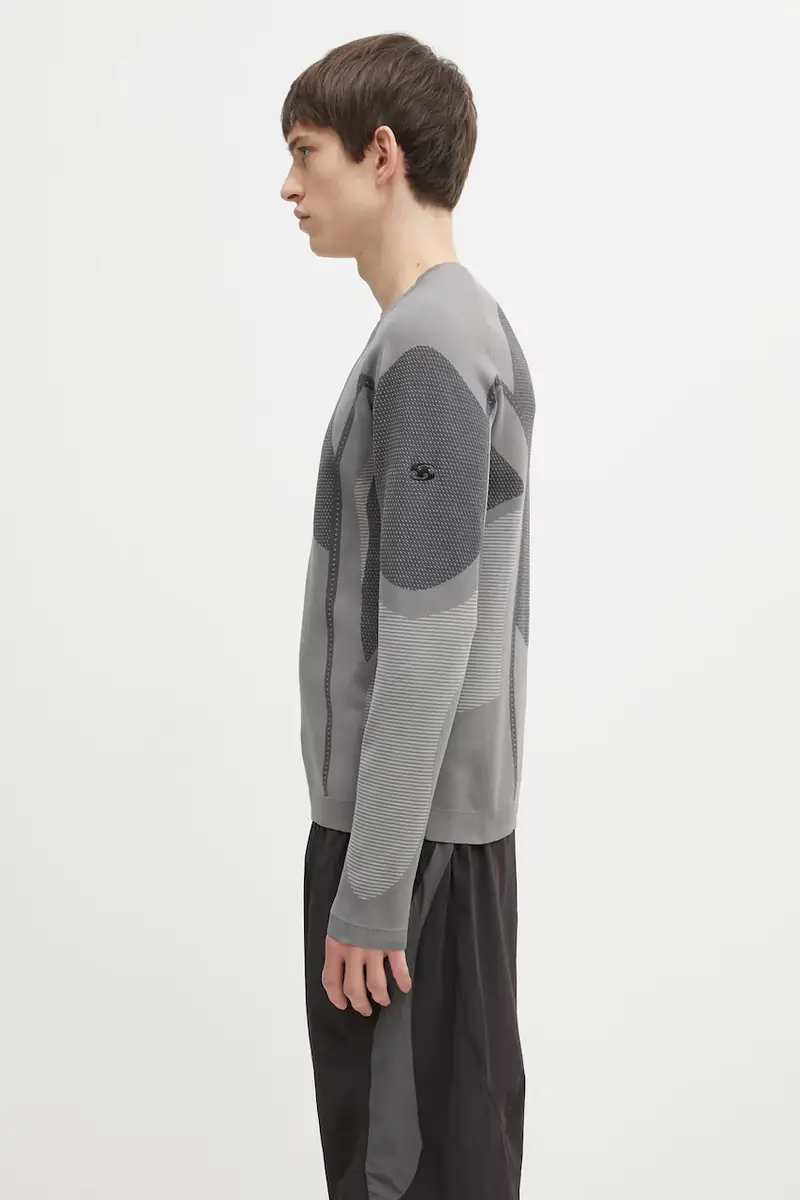 camicia a maniche lunghe PUMA x SAN SAN GEAR colore grigio 632549 miniatura 2