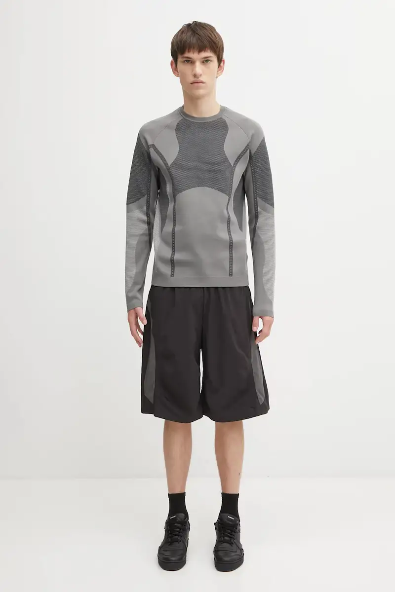 camicia a maniche lunghe PUMA x SAN SAN GEAR colore grigio 632549 miniatura 5