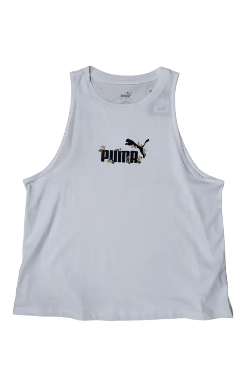 Canotta donna puma floreal - bianco | Puma