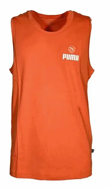 Canotta uomo puma basket bppo "chilli powder" - arancio | Puma Arancione