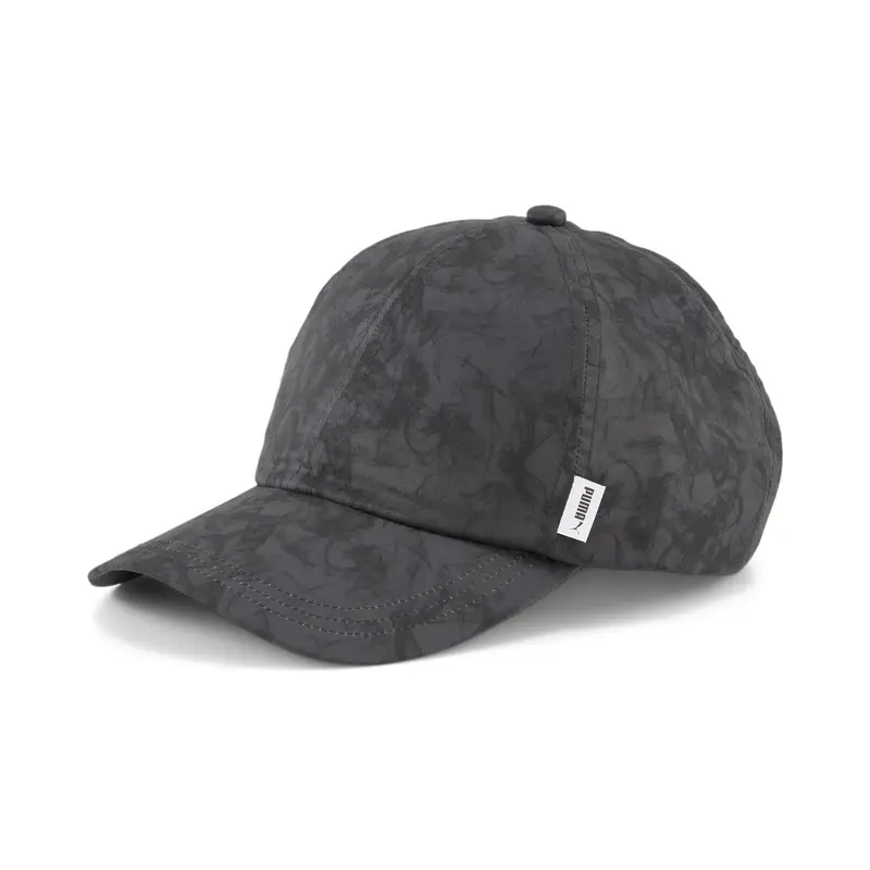 Cappellino da running con apertura per coda di cavallo da donna PUMA Black Aop | Puma Mimetico