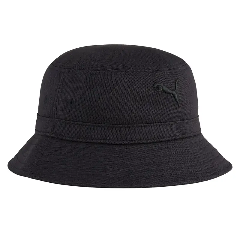 Cappello a Secchiello Premium Essential con Logo Unisex Adulto M nero