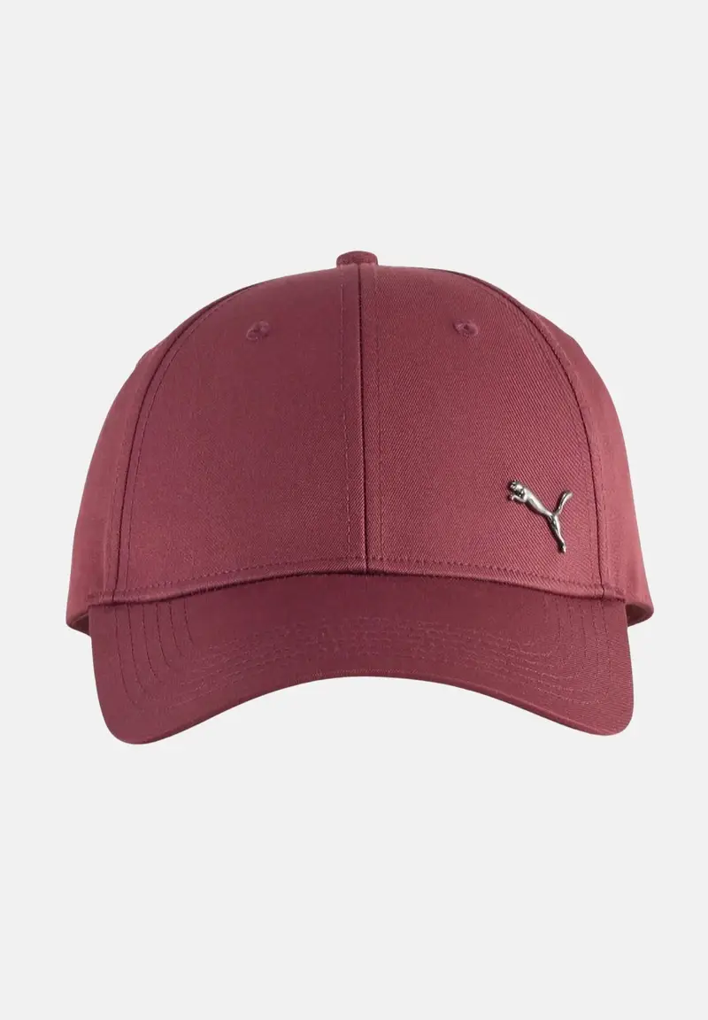 PUMA Cappello con visiera ESS Metal PUMA Cat bordeaux per uomo e donna