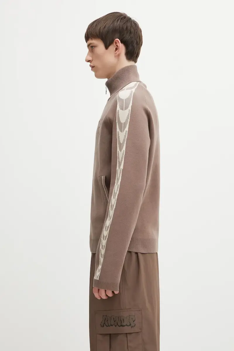 Puma Cardigan Uomo Marrone 3121710 miniatura 2