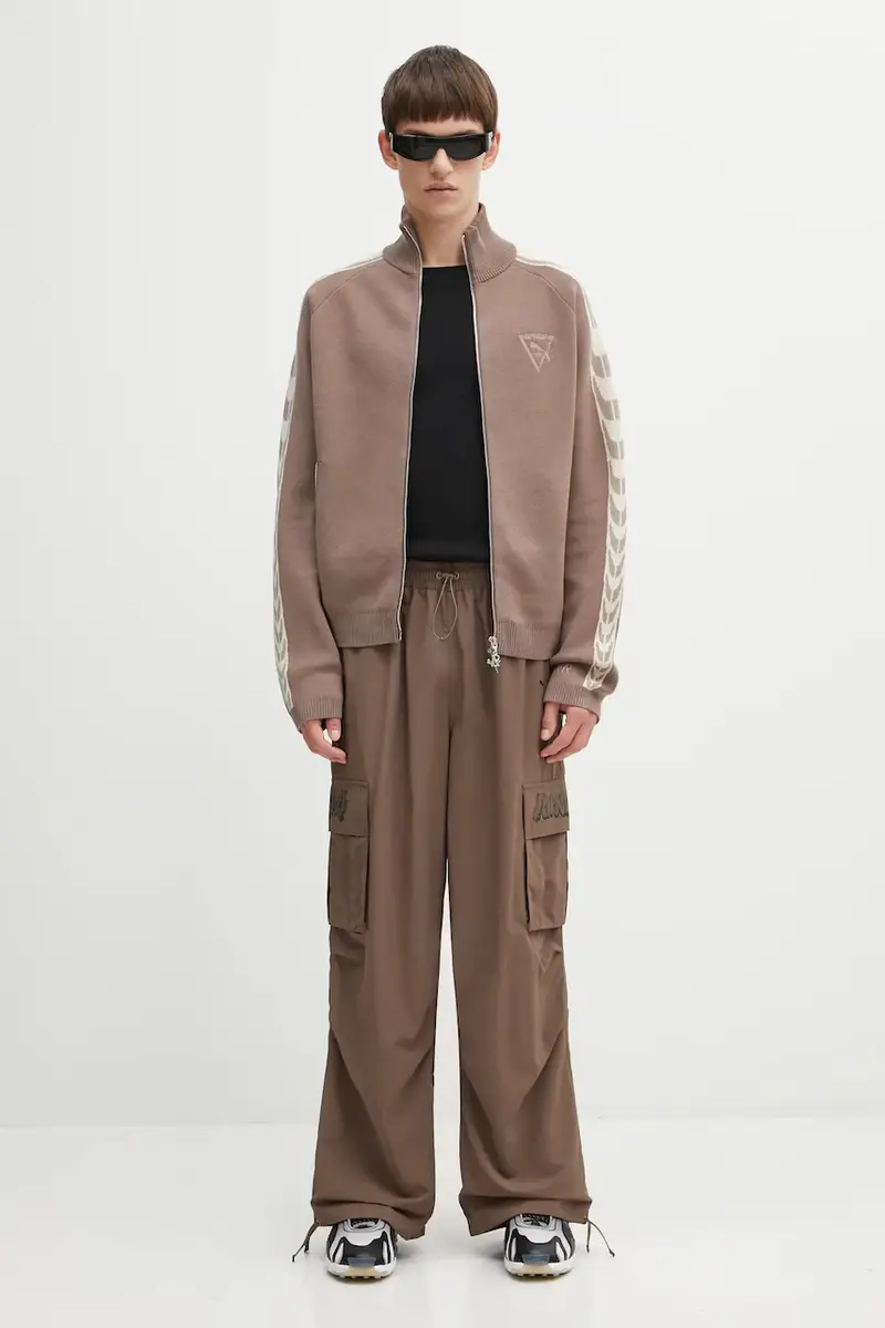 Puma Cardigan Uomo Marrone 3121710 miniatura 5