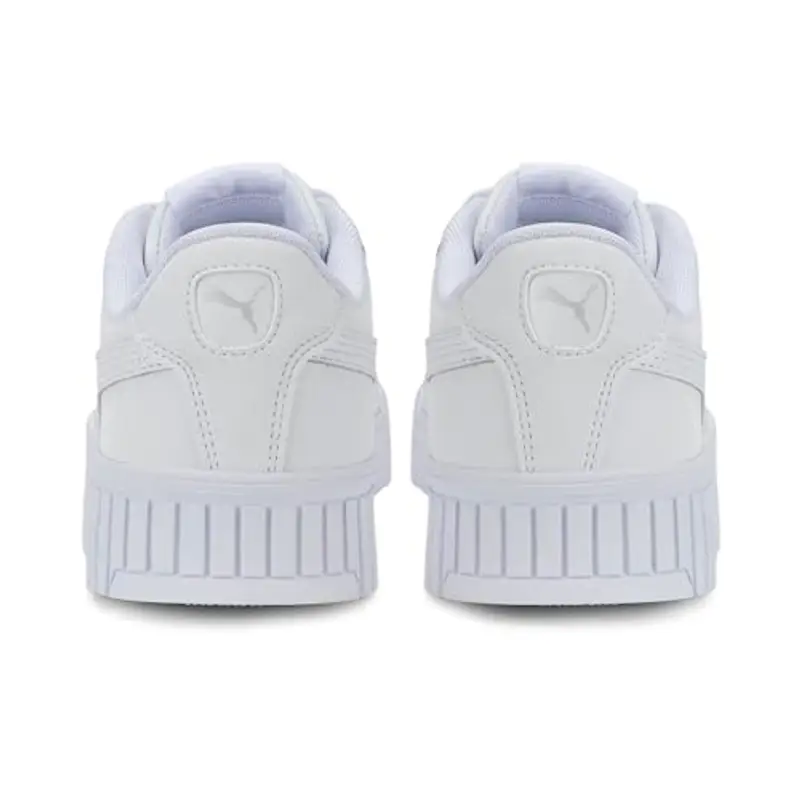 PUMA Carina 2.0 Jr, Sneaker, White White Silver, 39 EU miniatura 3
