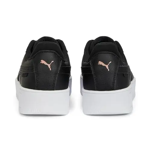 PUMA Carina Street, Sneaker Donna, Black Rose Gold White Metallic, 38 EU miniatura 3