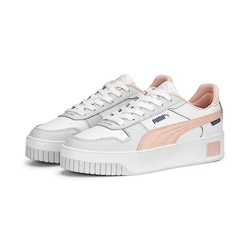 PUMA Carina Street, Sneaker Donna, White Rose Dust Feather Gray, 38 EU miniatura 2