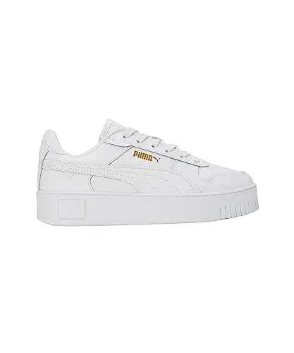 PUMA Carina Street, Sneaker Donna, White White Gold, 40 EU miniatura 3