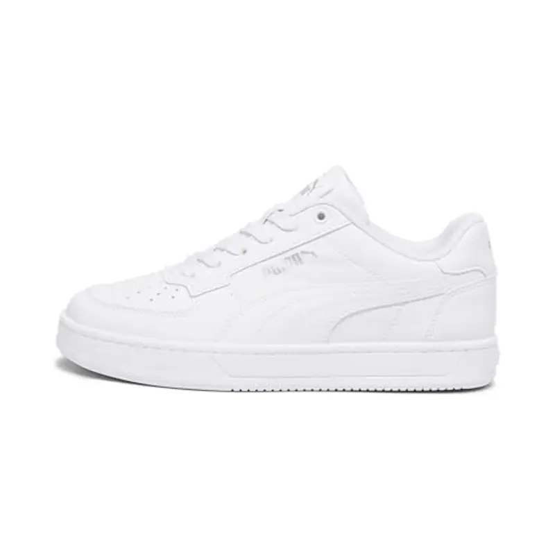 PUMA Caven 2.0 Jr, Sneaker, White Silver Black, 38 EU