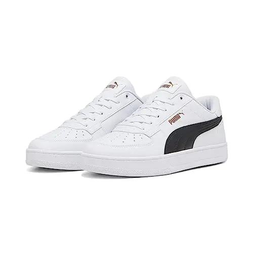 PUMA Caven 2.0, Sneaker Unisex-Adulto, White Black Gold, 39 EU miniatura 2