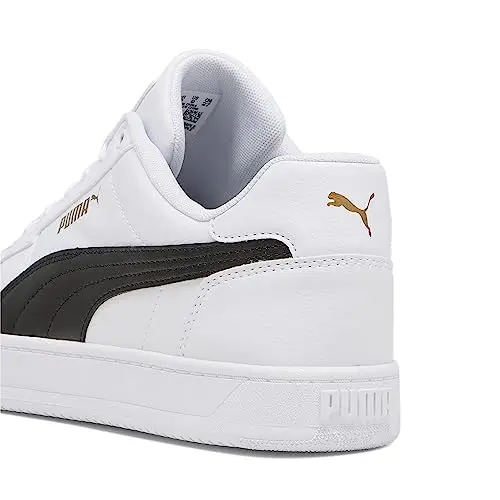 PUMA Caven 2.0, Sneaker Unisex-Adulto, White Black Gold, 39 EU miniatura 3