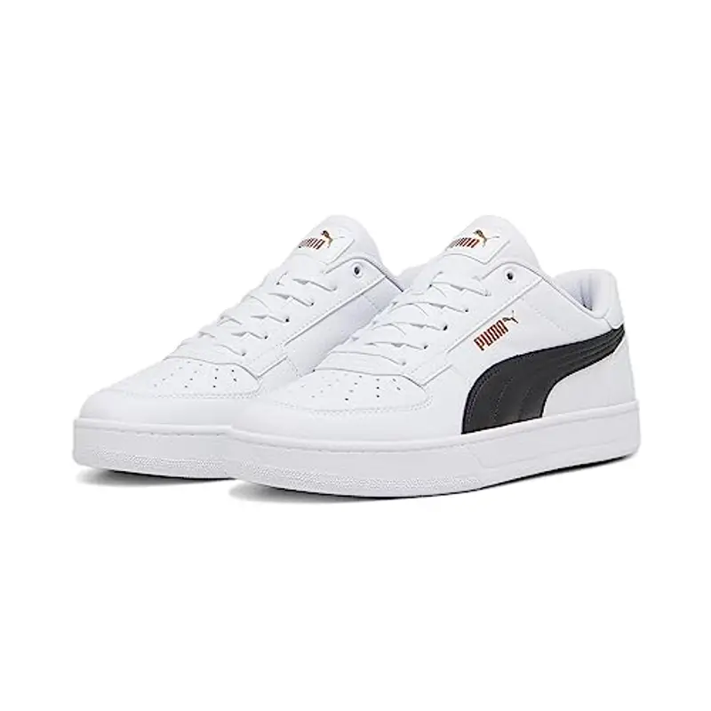 PUMA Caven 2.0, Sneaker Unisex-Adulto, White Black Gold, 45 EU miniatura 2