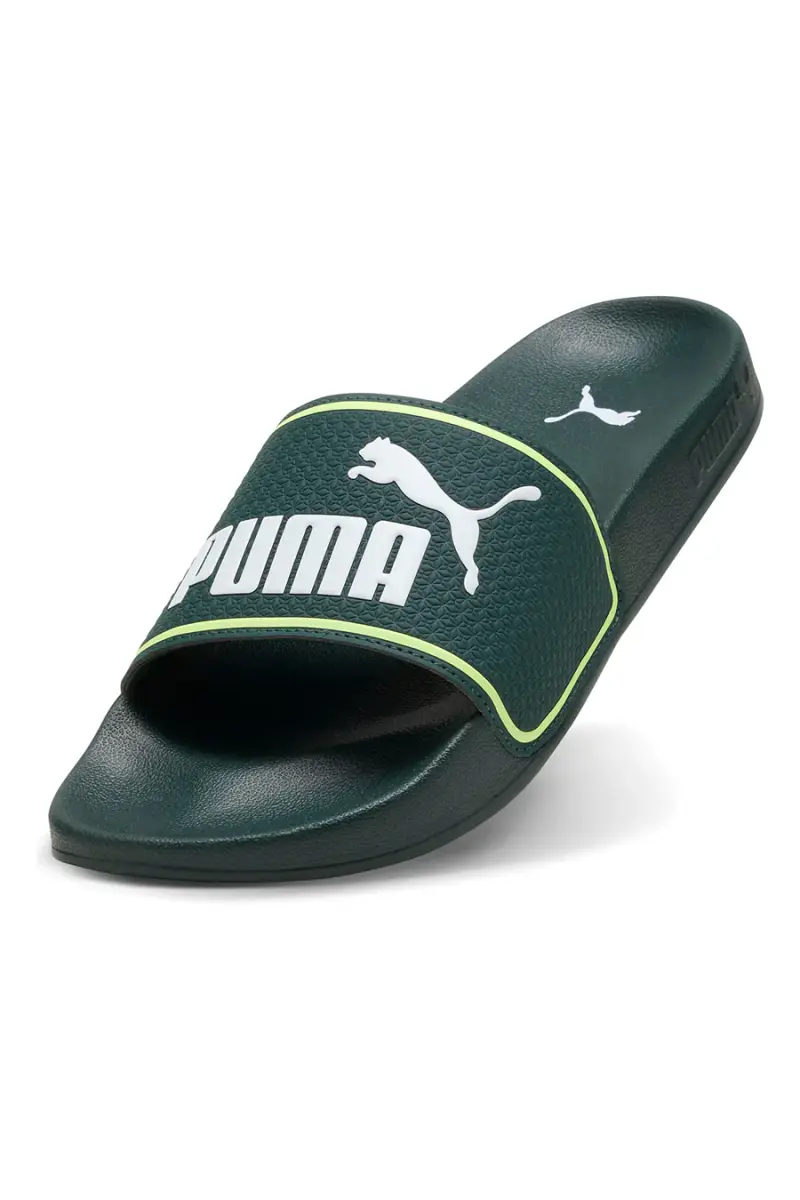Ciabatte verde scuro con fascia imbottita Puma Leadcat 2 0 [VERDE] miniatura 5