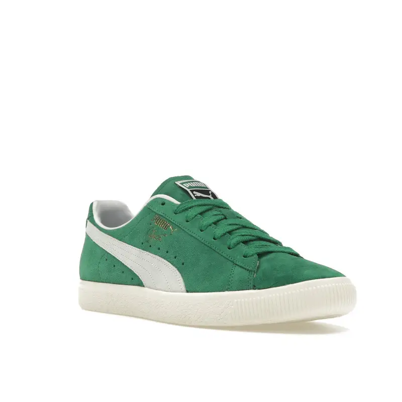 Clyde OG Verde Giada Sneakers Unisex Bianche Impeccabili 391962-03 37 miniatura 2