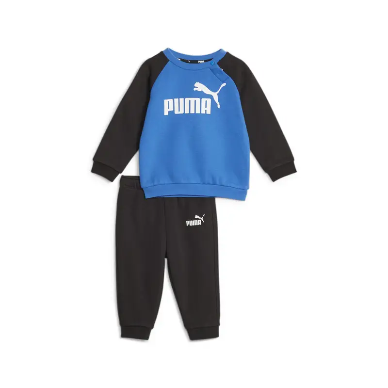 Completo da jogging con maniche raglan Minicats Essentials da bimbo PUMA | Puma Blu scuro