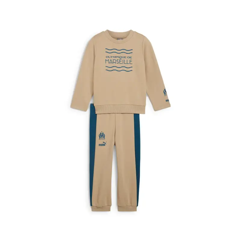 Completo sportivo bambino OM Cultura Beige