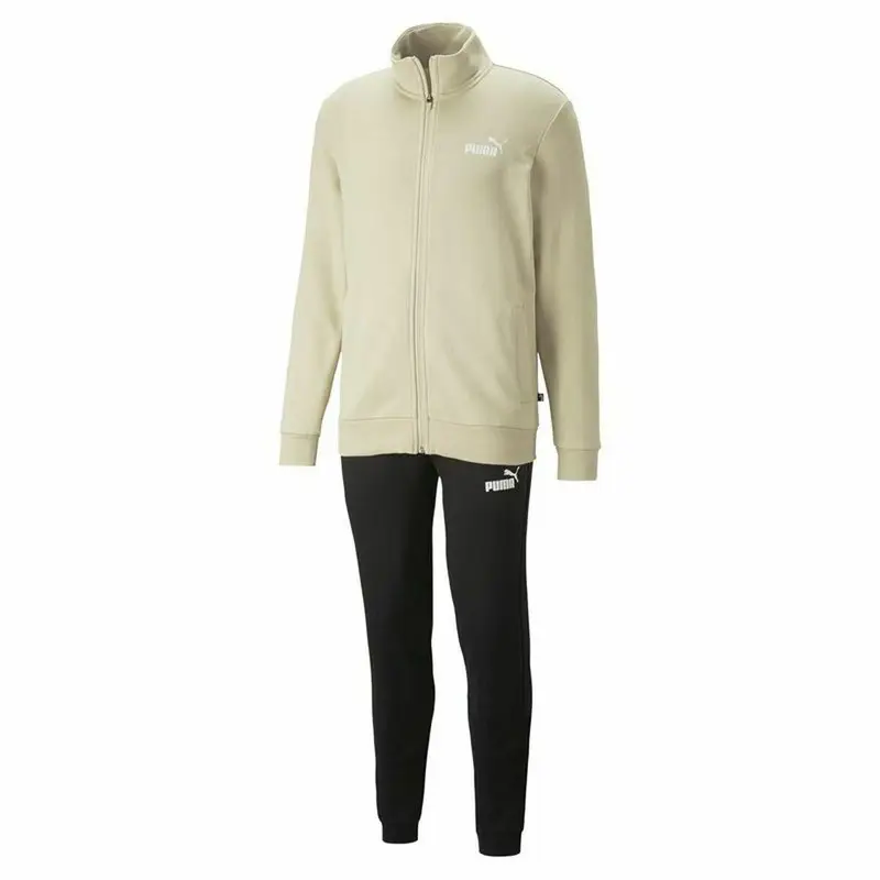 Completo Sportivo per Adulti Puma Clean Sweat Suit Tr Beige | Puma