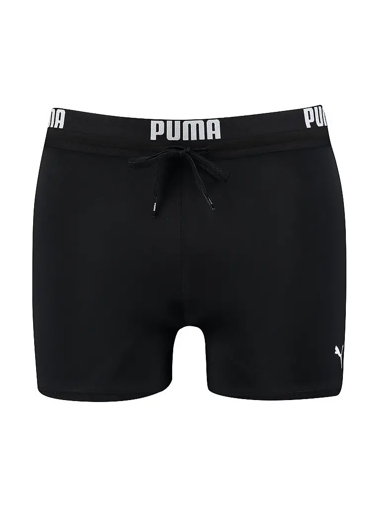 Costume da bagno boxer da uomo nero | S