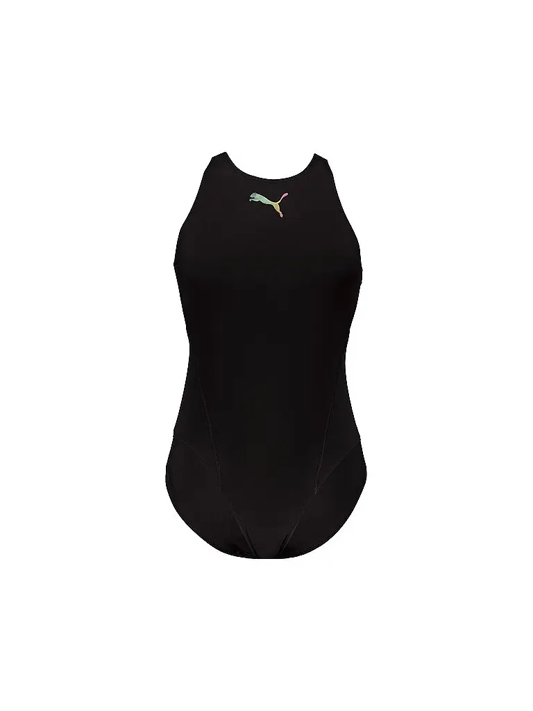 Costume da bagno da donna Racerback nero | S