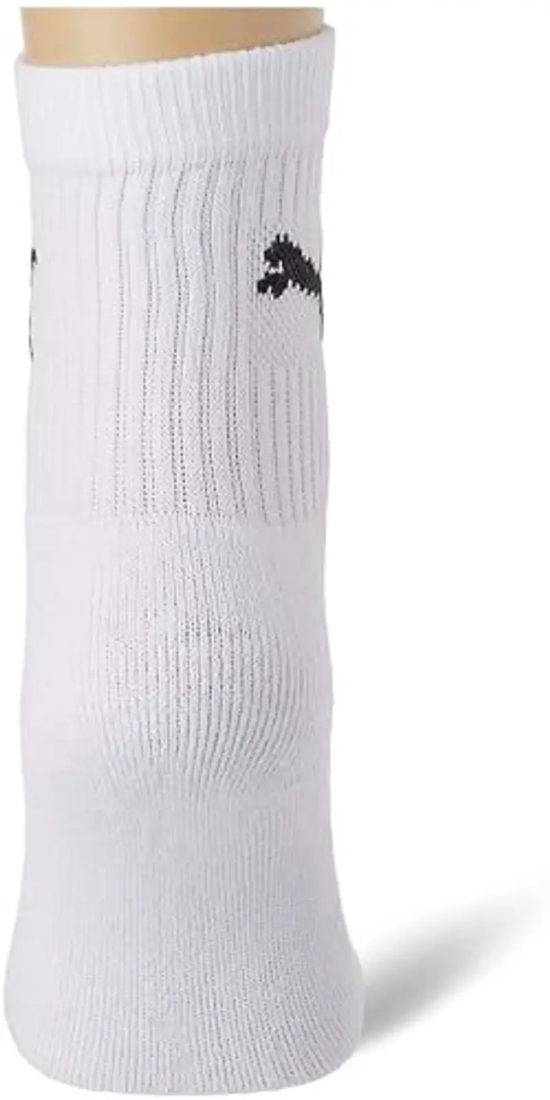 PUMA Crew, Calzini Unisex - Bambini e Ragazzi, Bianco, 27-30 (Pacco da 3) miniatura 3