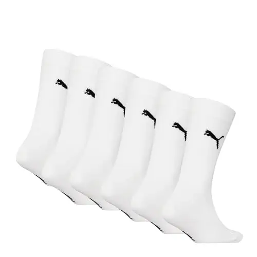 PUMA Easy Rider Junior 5p, Calzini Unisex - Bambini e ragazzi, White - New, 23 miniatura 3